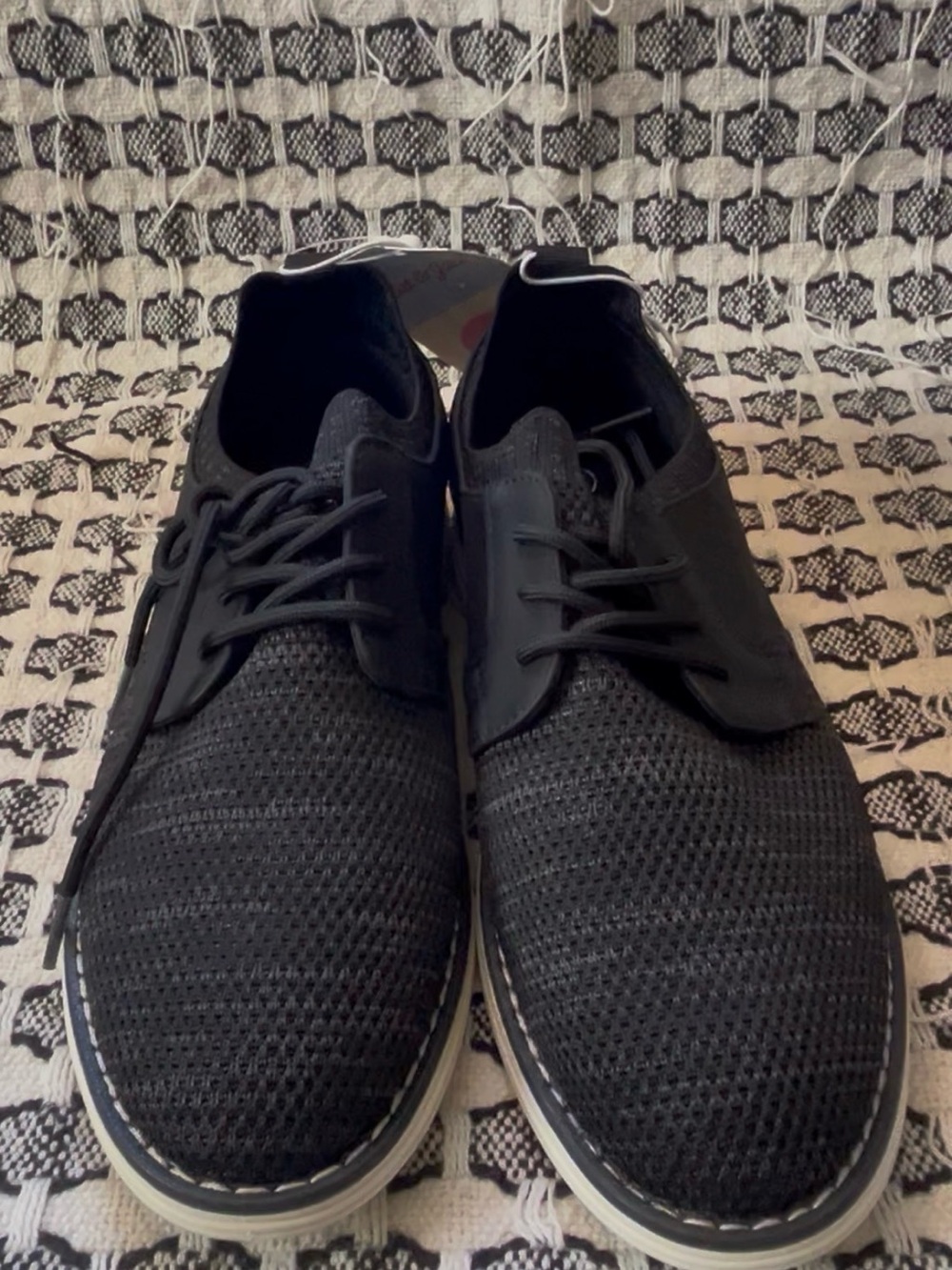 Cat & Jack Black Knit Dress Shoes for Kids